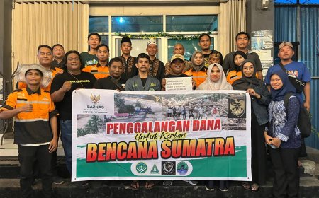 Pemuda Ikaswara dan Baznas Kumpulkan 20,8 Juta Dari Pengendara Manokwari untuk Korban Bencana Sumatra