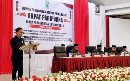 Fraksi Golkar Soroti Konsistensi Tahapan APBD dan Transparansi Anggaran Papua Barat 2026