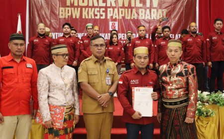 Sapri Bani Dilantik Pimpin Ikatan Pemuda Sulawesi Selatan Papua Barat