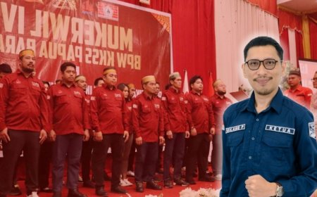 Ketua Pemuda Ikaswara Manokwari Sampaikan Selamat atas Pelantikan Pengurus IPSS Papua Barat