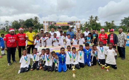 Pembinaan Generasi Muda, SSB Kasuari Sukses Gelar Turnamen Kasuari Christmas Cup 2025