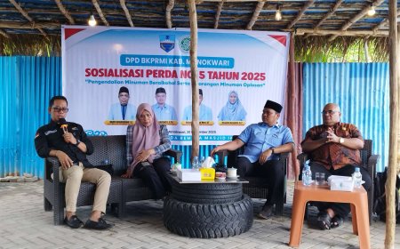 DPD BKPRMI Manokwari Sosialisasikan Perda Pengendalian Miras