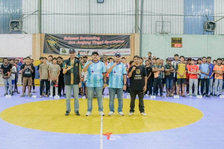 Kick Off Turnamen Futsal Pemuda Ikaswara Cup 2025 Resmi Dimulai