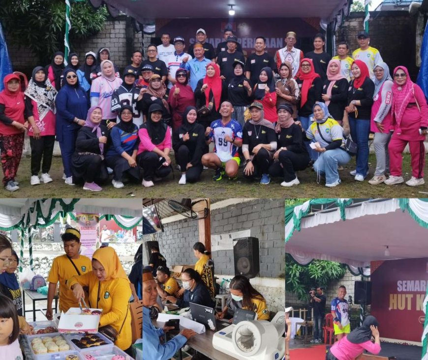 HUT ke-49 KKSS Papua Barat Dimeriahkan Zumba, Layanan Kesehatan, dan Bazar UMKM