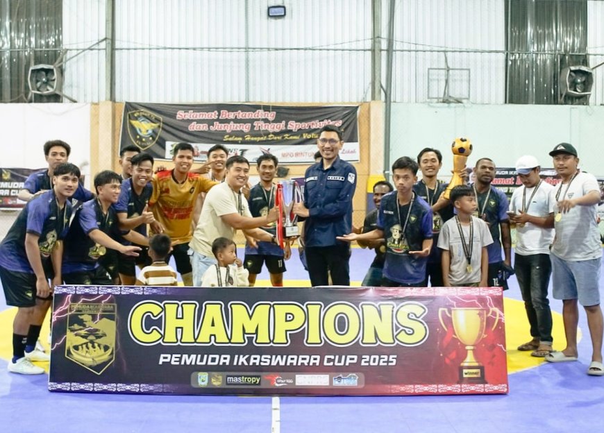 Volution FC Juara Pemuda IKASWARA CUP 2025, Bawa Pulang Piala Bergilir Pertama