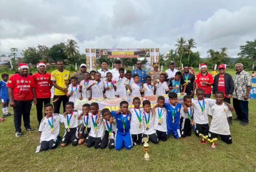 Pembinaan Generasi Muda, SSB Kasuari Sukses Gelar Turnamen Kasuari Christmas Cup 2025