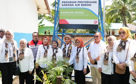 SERUNI KMP, Kementerian ESDM, dan Pertamina Patra Niaga Dorong Program Penyediaan Sarana Air Bersih Sampai ke Perbatasan Papua