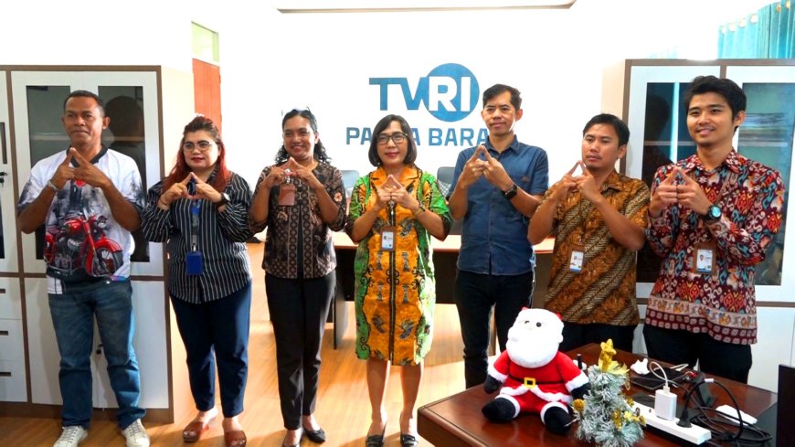 BPS Papua Barat Gandeng TVRI Sukseskan Sensus Ekonomi 2026