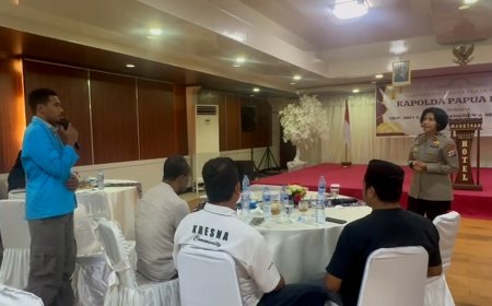 Polda Papua Barat Gelar Buka Puasa Bersama Mahasiswa dan OKP