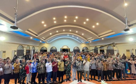 Rakor Ditjen Bimas Kristen dan LPPD Se-Indonesia Matangkan Persiapan Pesparawi Nasional XIV 2026 di Manokwari