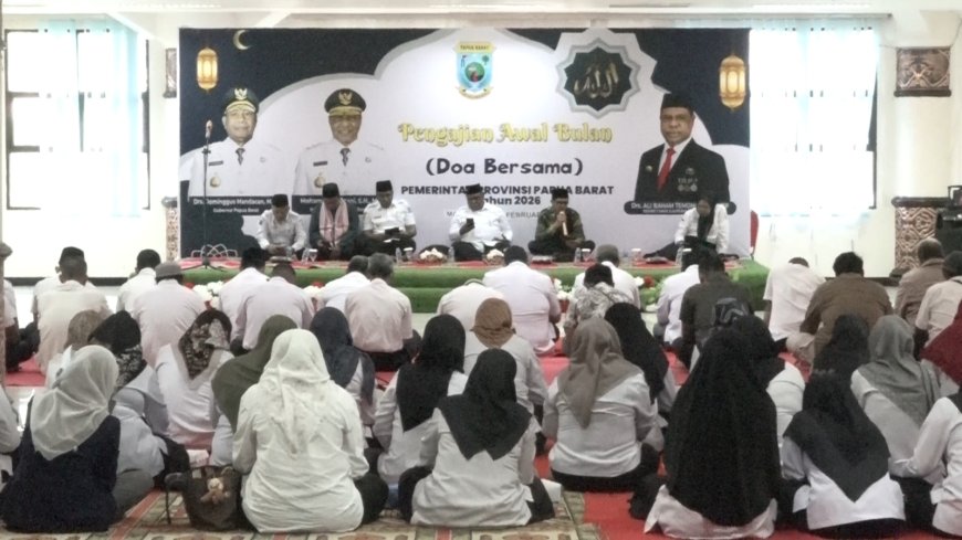 Dominggus Mandacan : Doa adalah Kunci Keberhasilan dalam Menjalankan Tugas