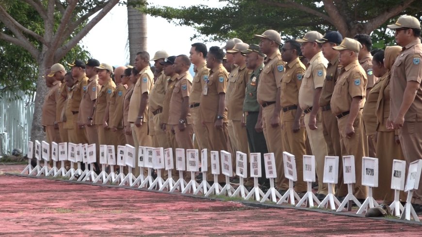Sekda Ingatkan Pejabat Eselon III Dan IV Baru Segera Adaptasi Dan Terapkan Nilai 'Berakhlak'