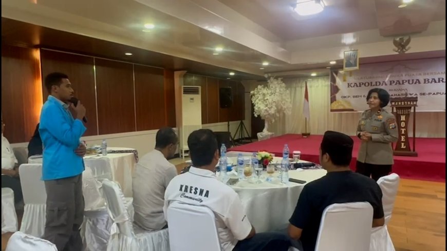 Polda Papua Barat Gelar Buka Puasa Bersama Mahasiswa dan OKP