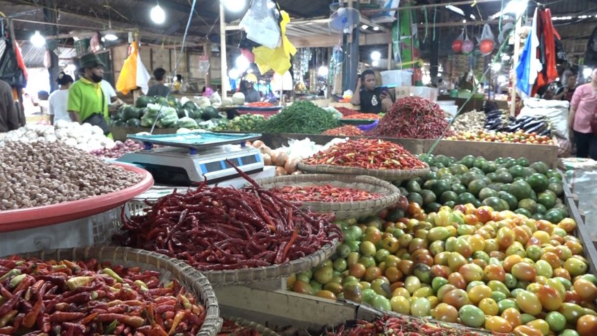 Harga Cabai dan Bawang di Pasar Wosi Manokwari Stabil