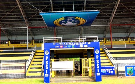 Stadion Sanggeng Dipersiapkan Jelang Pembukaan Liga 4