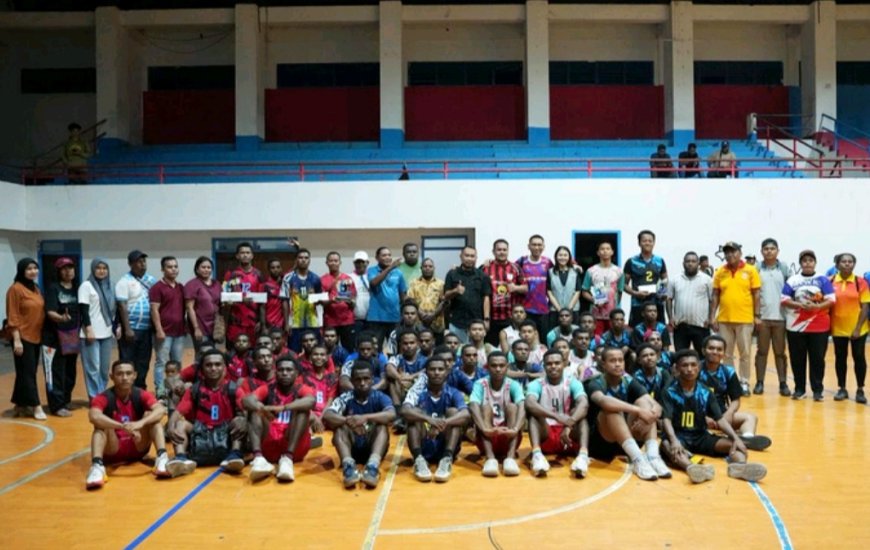 Reses di GOR Sanggeng, Gilang Pinandito Dengar Aspirasi Sekolah Futsal Ganeta Academy