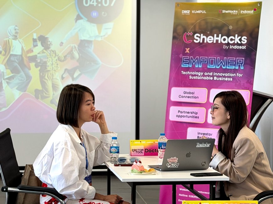 Indosat Dorong Startup Perempuan Indonesia ke Kancah Asia Tenggara melalui Program SheHacks di Vietnam