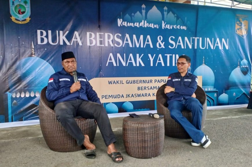 ​Ngabuburit Bersama Pemuda IKASWARA, Wagub Mola Dorong Peran Organisasi Kemasyarakatan
