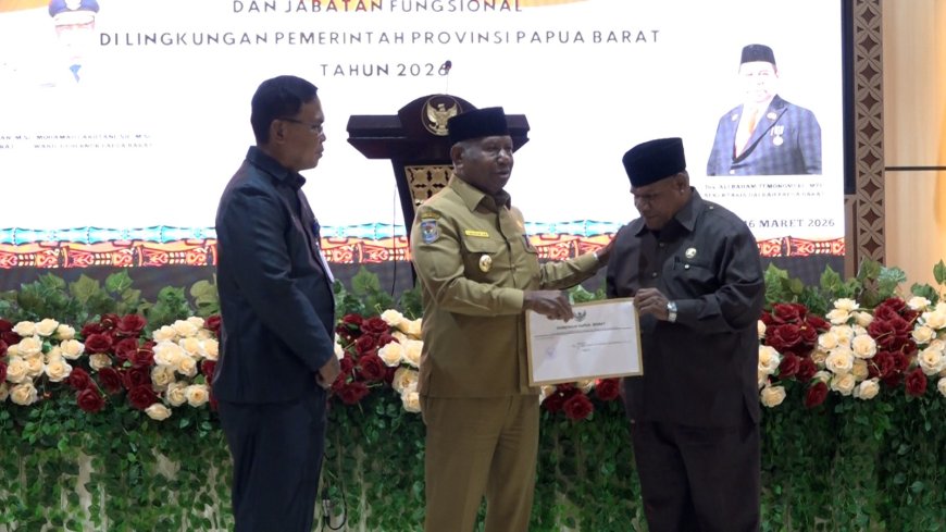 Gubernur Tunjuk Ir. Herry Gerson Saflembolo Sebagai Plt. Kepala Dinas PUPR