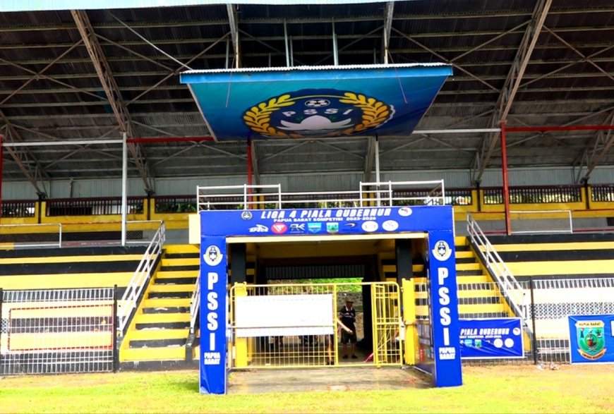 Stadion Sanggeng Dipersiapkan Jelang Pembukaan Liga 4