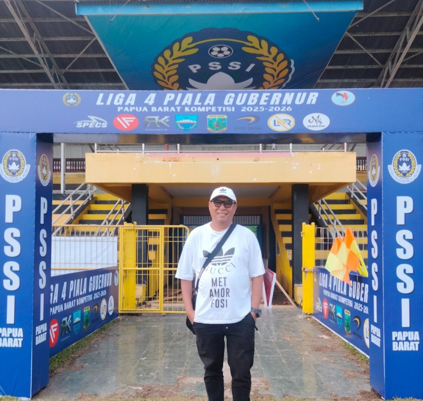 Kick-Off Liga 4 Piala Gubernur Papua Barat Diundur ke 31 Maret