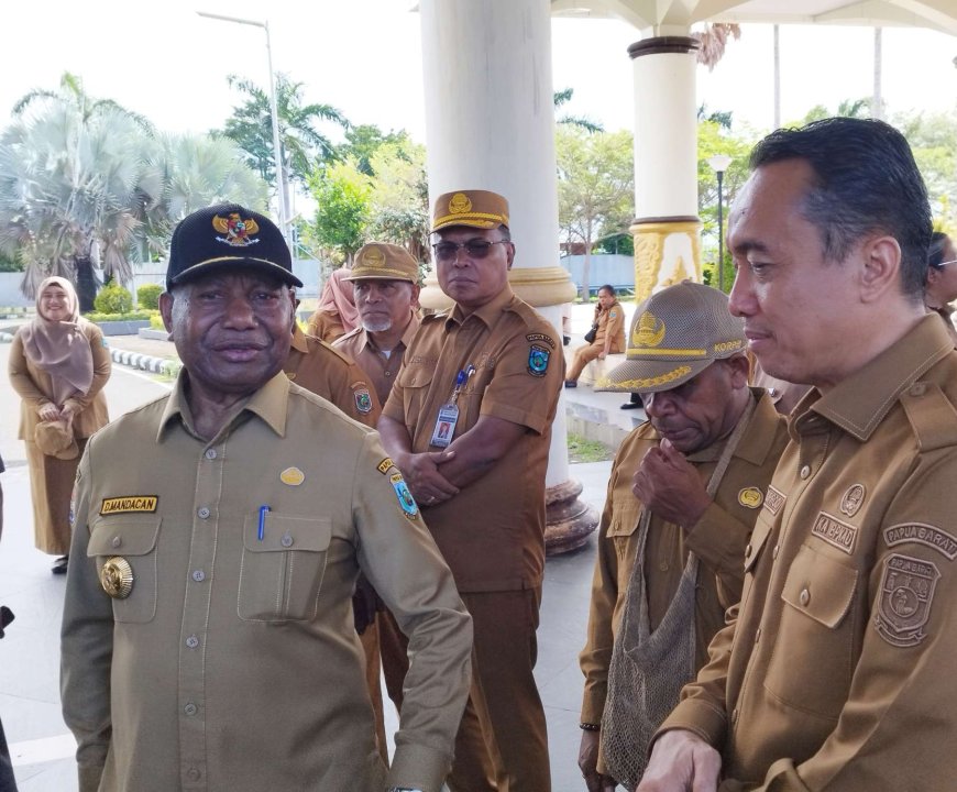 Gubernur Dominggus Mandacan Tegaskan Pemilihan Ketua KONI Papua Barat Tanpa Intervensi