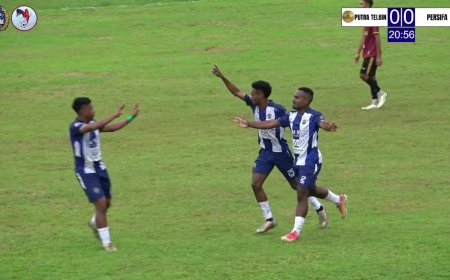Putra Telbin Taklukkan Persifa Fakfak 2-1 di Lanjutan Liga 4 Piala Gubernur Papua Barat