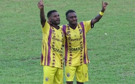 Persipegaf Kokoh di Puncak Klasemen Grup A Usai Taklukkan 2-0 Kaimana FC