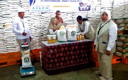 Bulog Manokwari Mulai Salurkan Bantuan Pangan Untuk 54.803 Penerima Di Papua Barat