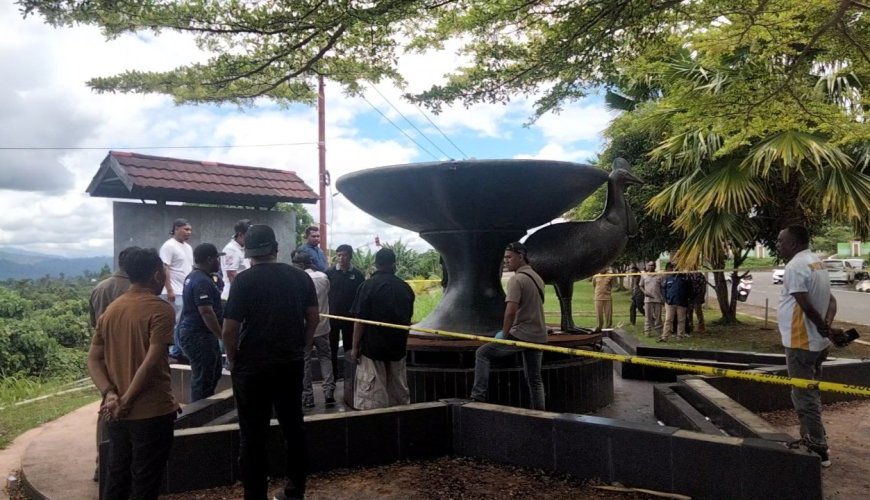 Pencurian Patung di Kantor Gubernur Terbongkar, Pelaku Orang Dalam