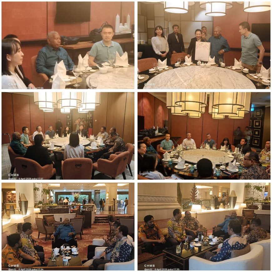 Pemprov Papua Barat Jajaki Investasi dengan Delegasi Tiongkok, Gubernur Paparkan Sejumlah Poin Penting