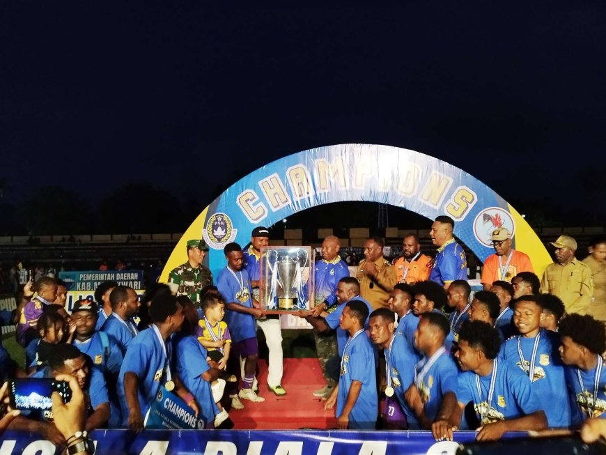 Persipegaf Kembali Juara Liga 4 Papua Barat, Tekuk Ransiki FC 2-0 di Final