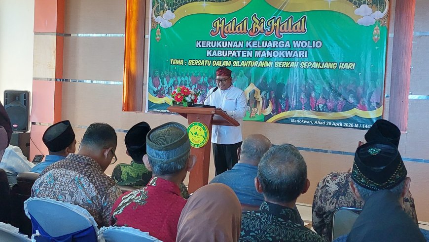 Halal Bihalal Keluarga Wolio, Sekda Papua Barat Ingatkan Pererat Silaturahmi