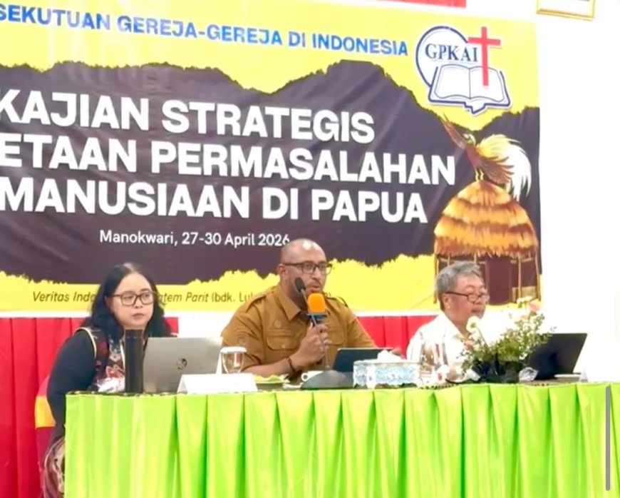 Pemprov Papua Barat Buka Pra-Simposium PGI, Fokus Pemetaan Masalah Kemanusiaan di Papua