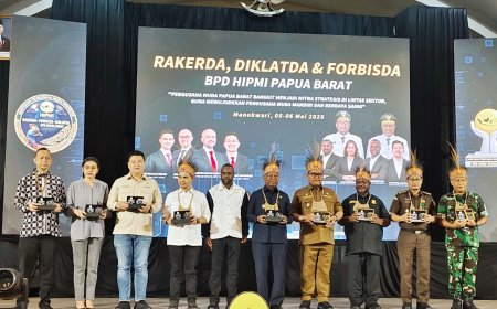 HIPMI Papua Barat Didorong Jadi Motor Penggerak Ekonomi Daerah