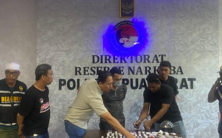Polisi Gerebek Kos di Wosi, 52 Paket Sabu Siap Edar Disembunyikan Dalam Lampu