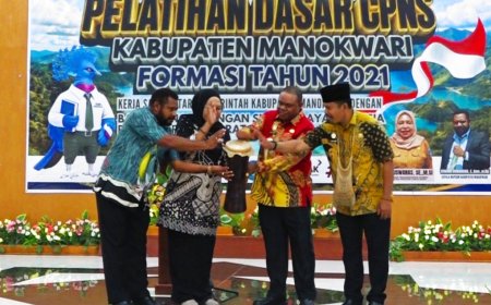 Bupati Hermus Indou Buka Latsar CPNS Formasi 2021, Tekankan Integritas dan Profesionalisme ASN