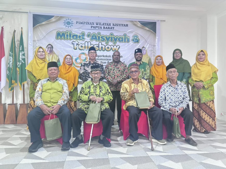 Pimpinan Wilayah ‘Aisyiyah Papua Barat Sukses Gelar Milad ke-109 dan Talkshow Strategis