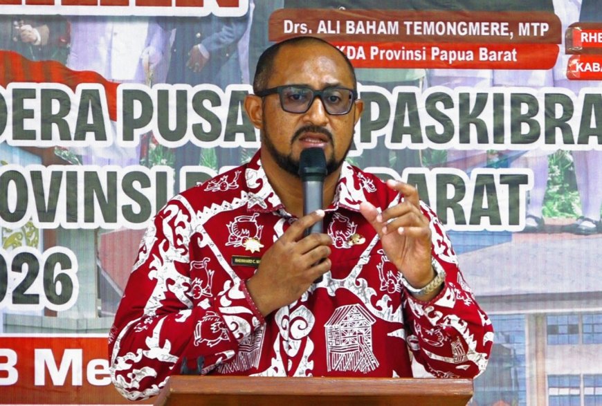 Buka Seleksi Paskibraka 2026, Kepala Kesbangpol Papua Barat Tegaskan Menjadi Anggota Paskibraka Adalah Tugas Negara