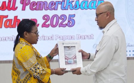 BPK Berikan Opini WDP atas LKPD Manokwari Selatan Tahun Anggaran 2025