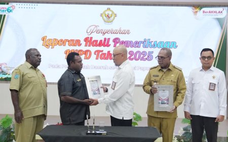 BPK Berikan Opini WDP atas LKPD Manokwari Selatan Tahun Anggaran 2025