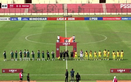 Liga 4 Piala Presiden 2026: Binjai City Pesta Gol, Persipegaf Pegunungan Arfak Tumbang 5-1