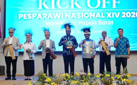 Pesparawi Nasional XIV Digelar di Manokwari, Menag Tekankan Semangat Ramah Lingkungan dan Persaudaraan Umat