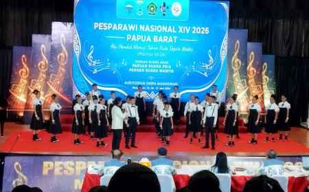 Ketua LPPD Puas Atas Penampilan PSA Papua Barat di Pesparawi Nasional XIV