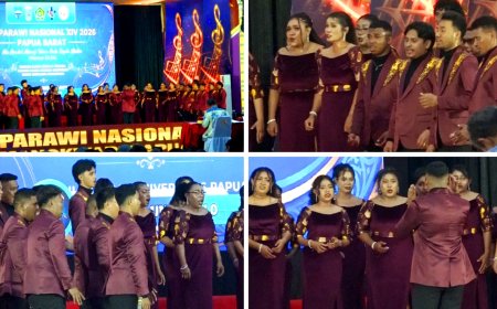 Papua Selatan Komitmen Tampilkan Persembahan Terbaik di Panggung Pesparawi Nasional XIV