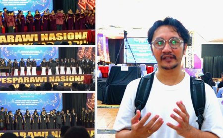Rangga Aristo Kulas Bangga Lagu Ciptaannya Jadi Lagu Wajib Pesparawi XIV