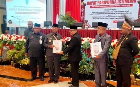 Raih Opini WTP, Gubernur Papua Barat Tekankan Tindak Lanjut Rekomendasi BPK