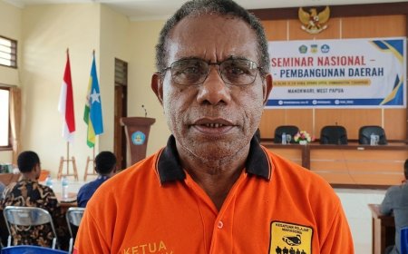Jelang Hari Bhayangkara ke-80, Ruben Bonay Ajak Masyarakat Manokwari Jaga Persatuan dan Situasi Tetap Kondusif