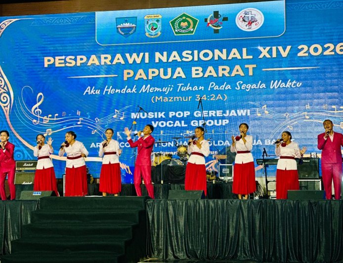 Papua Kenalkan Budaya Biak Lewat Vokal Grup Pesparawi Nasional XIV