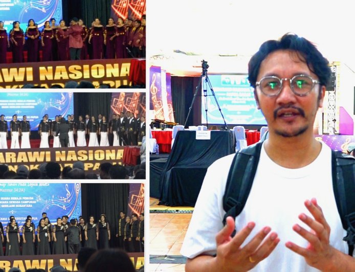 Rangga Aristo Kulas Bangga Lagu Ciptaannya Jadi Lagu Wajib Pesparawi XIV
